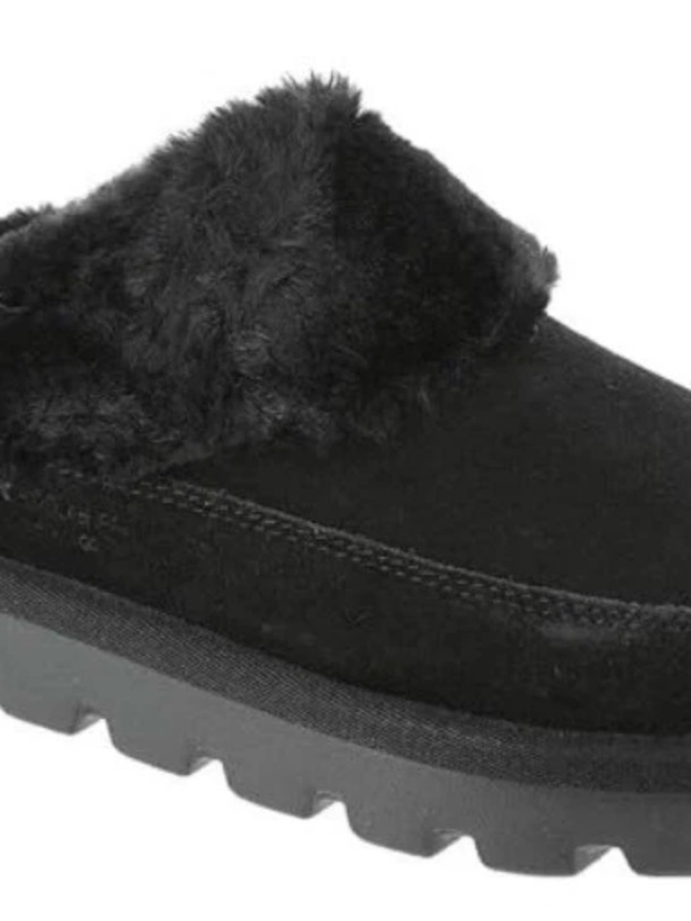 Koolaburra by UGG Tizzey Clogs Black Suede Slip On Women Shoes Size 10 NWT
